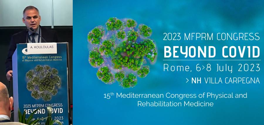 Ο Dr Ευθύμιος Κουλούλας στο 15ο Μεσογειακό Συνέδριο Φυσικής Ιατρικής & Αποκατάστασης στην Ρώμη cover image